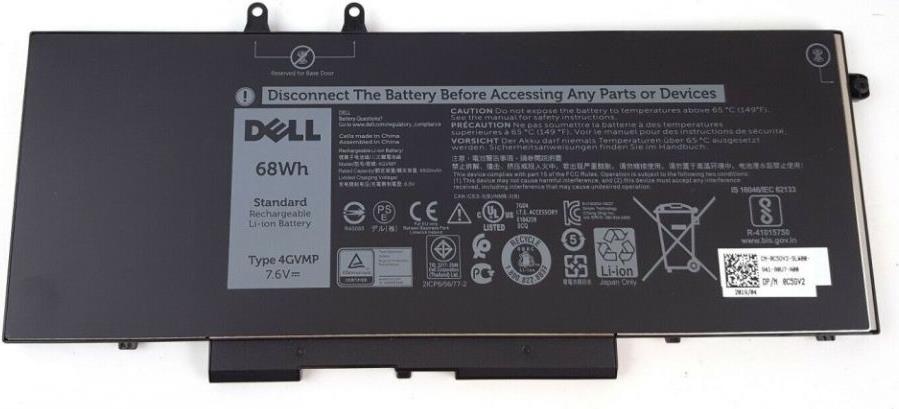 DELL Simplo - Laptop-Batterie - Lithium-Ionen - 8500 mAh - 68 Wh - für Dell 3540, Latitude 5400, 5401, 5500, 5501 (C5GV2)