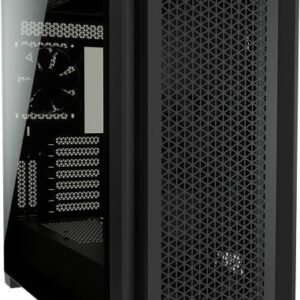 CORSAIR 5000D AIRFLOW - Mid tower - ATX - Seitenteil mit Fenster (gehärtetes Glas) - keine Spannungsversorgung (ATX) - Schwarz - USB/Audio (CC-9011210-WW)