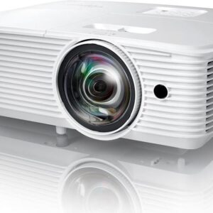 Optoma H117ST - DLP-Projektor - tragbar - 3D - 3800 ANSI-Lumen - WXGA (1280 x 800) - 16:10 - Short-Throw Fixed-Objektiv