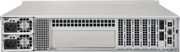 Super Micro Supermicro SC826 BE1C-R609JBOD - Festplatten-Array - 12 Schächte (SATA-600 / SAS-3) - Rack - einbaufähig - 2U (CSE-826BE1C-R609JBOD)