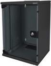 Digitus DN-10-09U-B - Gehäuse - geeignet für Wandmontage - Schwarz, RAL 9005 - 9U - 25.4 cm (10")