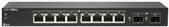 SonicWall Switch SWS12-8 - Switch - managed - 8 x 10/100/1000 + 2 x Gigabit SFP - Desktop - mit 1 Jahr 24x7 Support (02-SSC-8364)