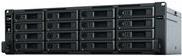 Synology RackStation RS4021xs+ - NAS-Server - 16 Schächte - Rack - einbaufähig - SATA 6Gb/s - RAID 0, 1, 5, 6, 10, JBOD, 5 Hot Spare, 6 Hot Spare, 10-Hot-Spare, 1 Hot-Spare, RAID F1, F1 Hot Spare - RAM 16GB - Gigabit Ethernet / 10 Gigabit Ethernet - iSCSI - 3U (RS4021XS+)