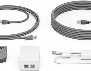 Logitech Cat5e Kit - Videokonferenz-Zubehör-Kit - für Logitech Base Bundle, RoomMate + MeetUp + Tap IP, Room Solution Base Bundle, Huddle, Large