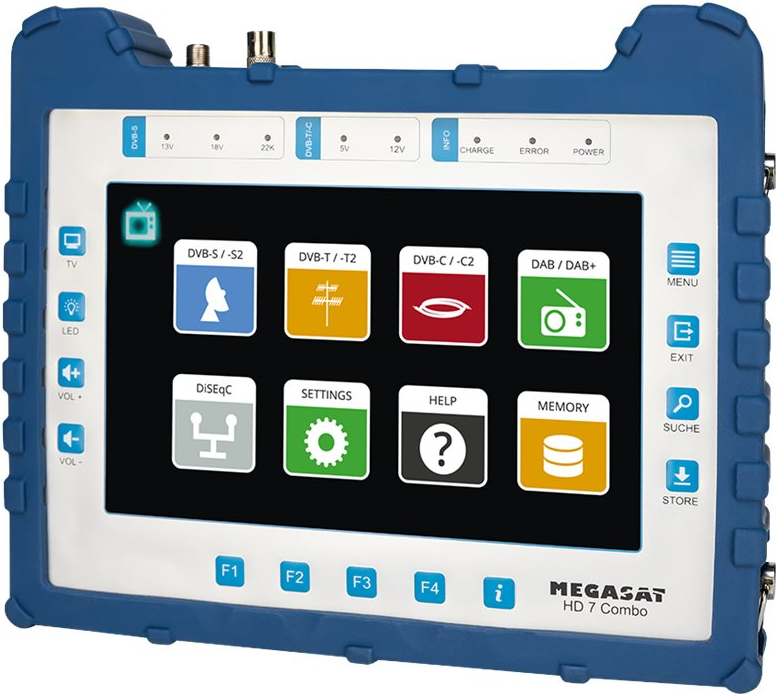 Megasat Satmeter HD 7 Combo - Antennensignal-Zähleinrichtung (2600020)