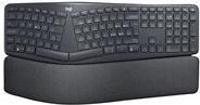 Logitech ERGO K860 - Tastatur - kabellos - 2.4 GHz, Bluetooth 5.0 - QWERTY - GB - Graphite