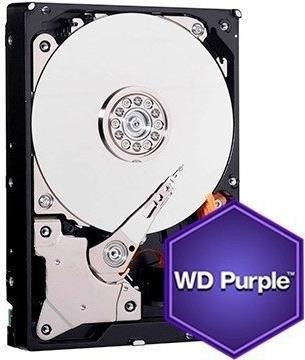 WD Purple Surveillance Hard Drive WD84PURZ - Festplatte - 8 TB - intern - 3.5" (8.9 cm) - SATA 6Gb/s - 5640 U/min - Puffer: 128 MB