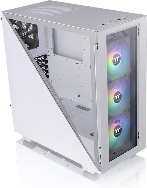 Thermaltake Divider 300 TG Snow - MDT - ATX - keine Spannungsversorgung (PS/2) - weiß - USB/Audio