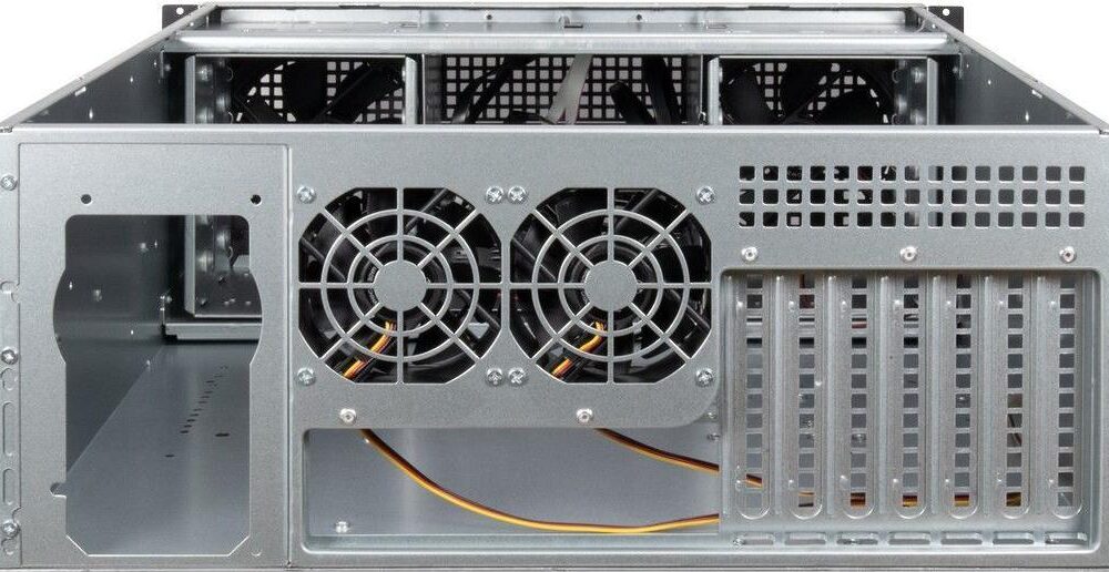 Inter-Tech 4U 40255 - Rack - Server - Schwarz - Grau - ATX - EATX - micro ATX - Mini-ATX - Mini-ITX - SSI CEB - Stahl - Alarm - Festplatte - Netzwerk - Leistung (88887304)