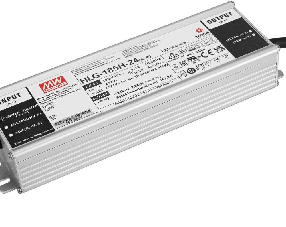 MEANWELL LED-Netzteil 187W / 24V IP67 (51405004)