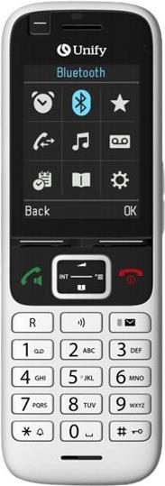 Atos Unify S6 - Schnurloses Erweiterungshandgerät - mit Bluetooth-Schnittstelle - DECT - Silber (L30250-F600-C510)