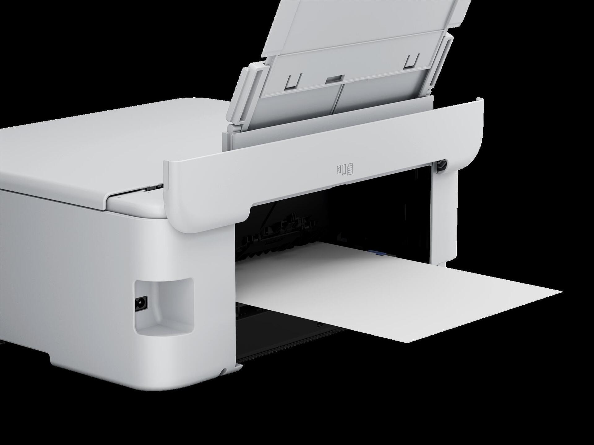 Epson EcoTank ET-8500 - Multifunktionsdrucker - Farbe - Tintenstrahl - refillable - A4/Letter (Medien) - bis zu 16 Seiten/Min. (Drucken) - USB, LAN, USB-Host, Wi-Fi(ac) - weiß