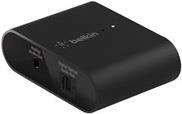 Belkin Soundform Connect Audio Adapter with AirPlay 2 - Drahtloser Audioadapter für Handy, Digital Player, intelligenter Lautsprecher, Tablet - für AirPlay 2-kompatible Geräte - für Apple 10.2"  iPad, 10.5"  iPad Air, 10.9"  iPad Air, iPhone 11, 12, SE (AUZ002VFBK)