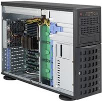 Super Micro Supermicro SC745 BTQ-R920B - Tower - 4U - Erweitertes ATX - SATA/SAS - Hot-Swap 920 Watt - Schwarz - USB (CSE-745BTQ-R920B)