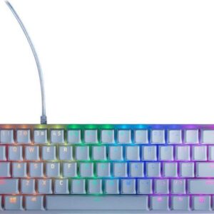 Razer Huntsman Mini - Tastatur - Hintergrundbeleuchtung - USB - USA - Tastenschalter: Razer Clicky Optical Purple - Quecksilber (RZ03-03390300-R3M1)