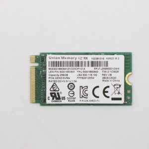 Lenovo UMIS AM620 256GB PCIe 2242 RPJTJ256MEE1OWX SSD EMI (5SS1B60643)