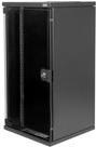 Digitus DN-10-12U-B - Schrank Netzwerkschrank - geeignet für Wandmontage - Schwarz, RAL 9005 - 12U - 25.4 cm (10")