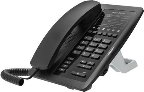 Fanvil H3W - IP-Telefon - Schwarz - Kabelgebundenes Mobilteil - Im Band - Out-of band - SIP-Info - 2 Zeilen - G.711a,G.711u,G.722,G.729ab,OPUS,iLBC (H3W BLACK)