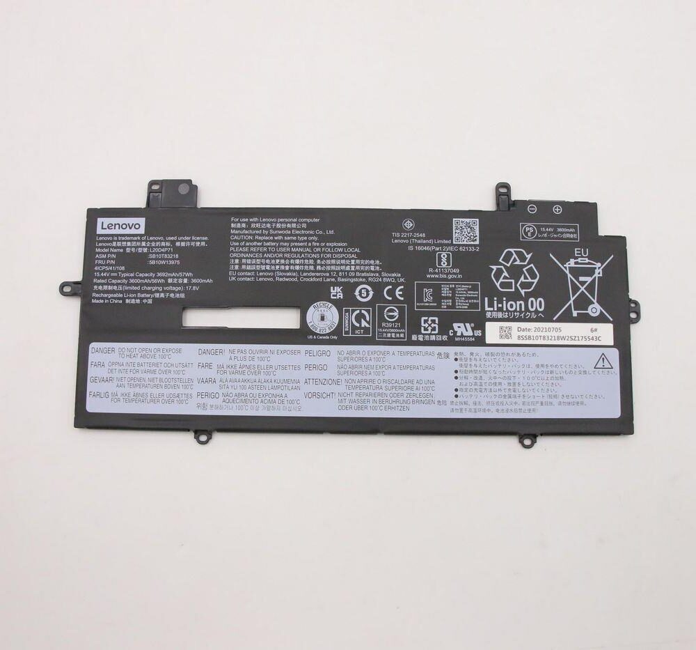 Lenovo Battery Internal 4c 57Wh LiIon SWD (5B10W13975)