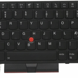 Lenovo Primax - Ersatztastatur Notebook - mit Trackpoint - hinterleuchtet - QWERTY - Nordisch - Schwarz - FRU - für ThinkPad P14s Gen 1 20S4, 20S5, 20Y1, 20Y2, T14 Gen 1 20S0, 20S1, 20UD, 20UE (5N20V44082)