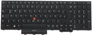 Lenovo Chicony - Ersatztastatur Notebook - mit Trackpoint, UltraNav - QWERTZ - Deutsch - für ThinkPad L15 Gen 1 20U7, 20U8 (5N20W68120)
