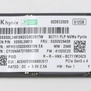 Lenovo SSD 512G M.2 2242 PCIe3x4 (5SS0V26438)