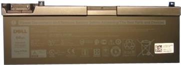 Dell Primary Battery - Laptop-Batterie - Lithium-Ionen - 4 Zellen - 64 Wh - für Precision 7530, 7540, 7730, 7740