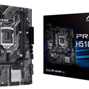 ASUS PRIME H510M-K - Motherboard - micro ATX - LGA1200-Sockel - H510 Chipsatz - USB 3.2 Gen 1 - Gigabit LAN - Onboard-Grafik (CPU erforderlich) - HD Audio (8-Kanal)
