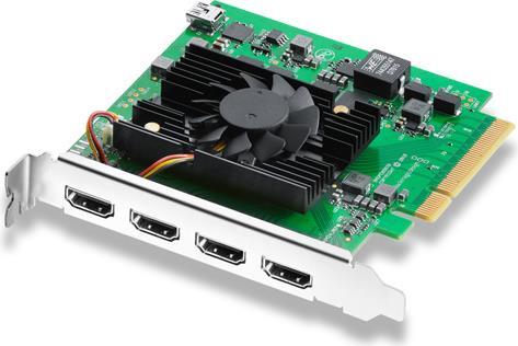 Blackmagic Design BM-BDLKDVQDHDMI4K - NTSC,PAL - 640x480p60 - 800x600p50 - 800x600p60 - 1440x900p50 1440x900p60 - 1440x1080p50 1440x1080p60,... - AVC-Intra - AVCHD - Canon XF MPEG2 - Digital SLR - DV-NTSC - DV-PAL - DVCPRO50 - DVCPROHD - DPX - HDV,... - 720p,1080i,1080p,2160p - 128 g - 109 mm (BM-BDLKDVQDHDMI4K)