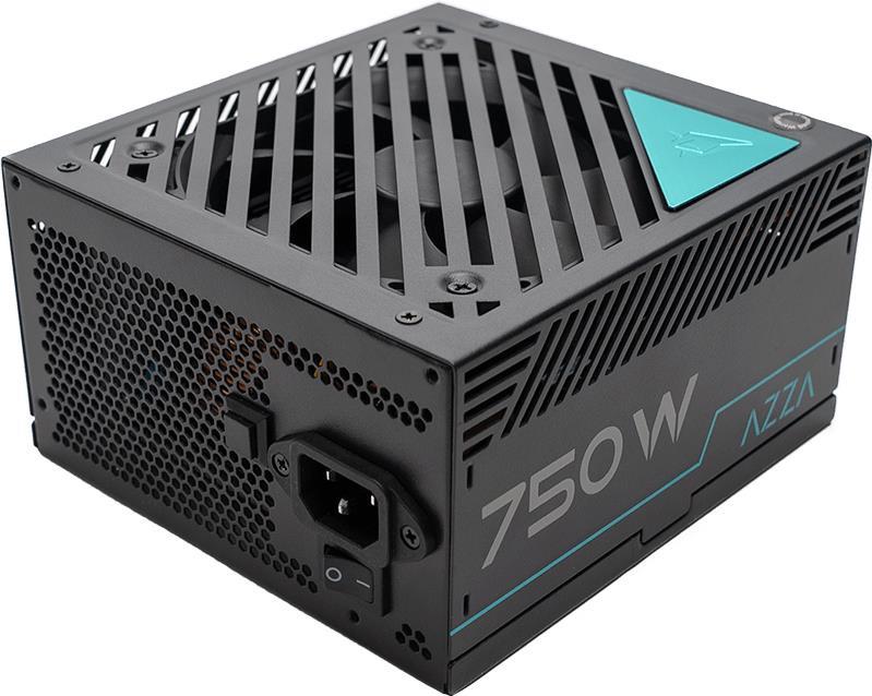 Azza PSAZ 750G Netzteil 750 W 20+4 pin ATX ATX Schwarz (AZZA-PSAZ-750G)