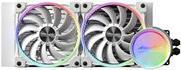 EKL Alpenföhn Gletscherwasser 240 - Prozessor-Flüssigkeitskühlsystem - Kühlergröße: 240 mm - (für: LGA1156, AM2, AM2+, LGA1366, AM3, LGA1155, AM3+, LGA2011, FM1, LGA1150, LGA2011-3, LGA1151, AM4, LGA2066, TR4, sTRX4, LGA1200) - Kupfer - 120 mm - weiß (84000000193)