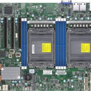 Super Micro SUPERMICRO X12DPL-I6 - Motherboard - ATX - LGA4189-Sockel - 2 Unterstützte CPUs - C621A Chipsatz - USB 3,2 Gen 1 - 2 x Gigabit LAN - Onboard-Grafik - für SCLA25TQC R609LP (MBD-X12DPL-I6-B)