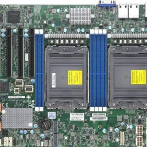 Super Micro SUPERMICRO X12DPL-NT6 - Motherboard - ATX - LGA4189-Sockel - 2 Unterstützte CPUs - C621A Chipsatz - USB 3,2 Gen 1 - 2 x 10 Gigabit LAN - Onboard-Grafik - für SCLA25TQC R609LP (MBD-X12DPL-NT6-B)