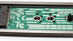 ROLINE 16.01.4147 Speicherlaufwerksgehäuse SSD-Gehäuse Aluminium - Schwarz M.2 (16.01.4147-10)