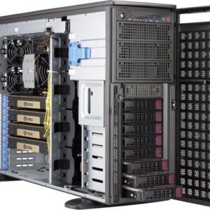 Supermicro SYS-540A-TR PC/Workstation Barebone Full-Tower Schwarz Intel® C621 (SYS-540A-TR)