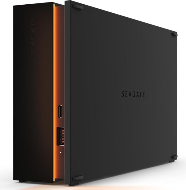 Seagate FireCuda STKK8000400 - Festplatte - 8 TB - extern (Stationär) - USB 3.2 Gen 1 - 7200 U/min - mit 3 Jahre Seagate Rescue Datenwiederherstellung