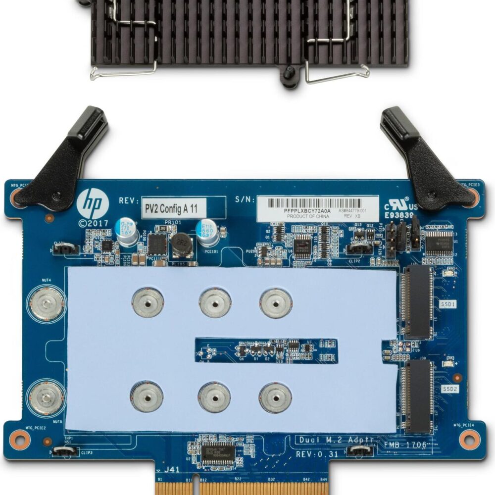 HP Z Turbo Drive - SSD - verschlüsselt - 2TB - intern - M.2 - TCG Opal Encryption 2,0 - für Workstation Z2 G5 (Tower) (2Y7W5AA)