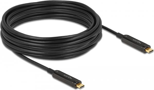 DeLOCK 84103 USB Kabel 10 m USB 3.2 Gen 1 (3.1 Gen 1) USB C Schwarz (84103)