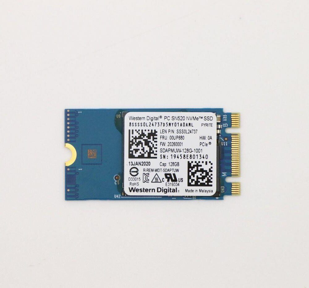 Lenovo SSD M.2 PCIe NVMe FRU SSD (00UP680)