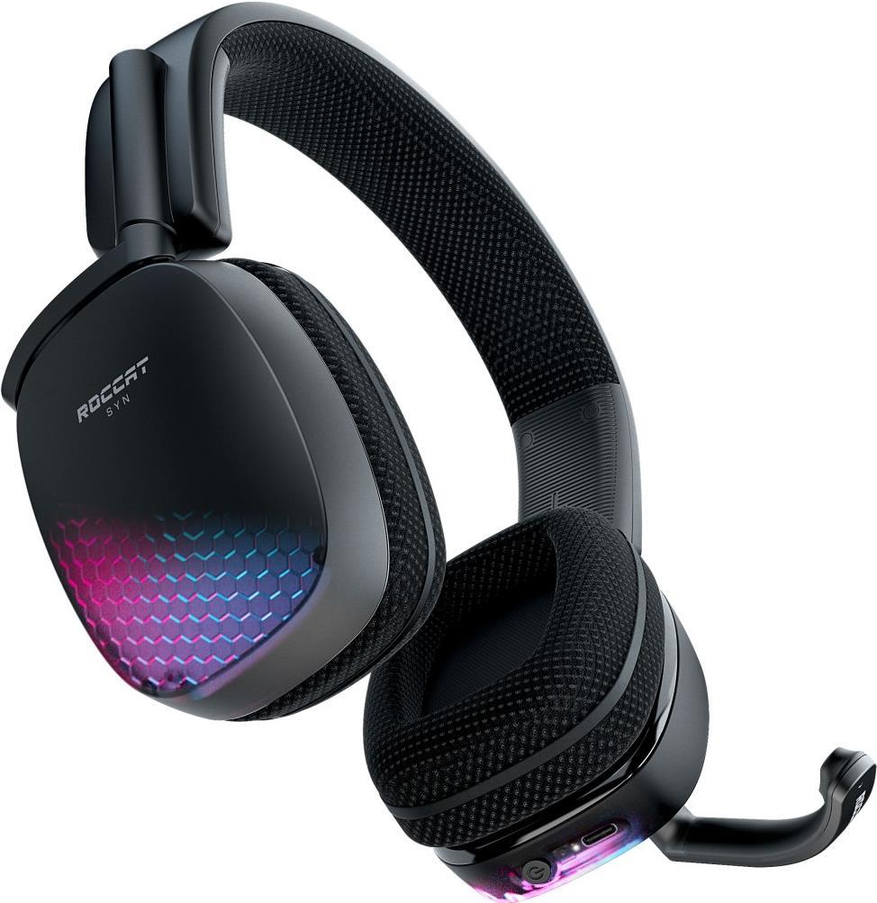 ROCCAT Syn Pro AIR Kopfhörer Kabellos Kopfband Gaming USB Typ-C Schwarz (00216874)