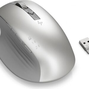 HP Creator 930 - Maus - 10 Tasten - kabellos - Bluetooth - Silber - für HP 21, 22, 24, 27, Pavilion 24, 27, 32, TP01, Pavilion Laptop 14, 15 (1D0K9AA#ABB)
