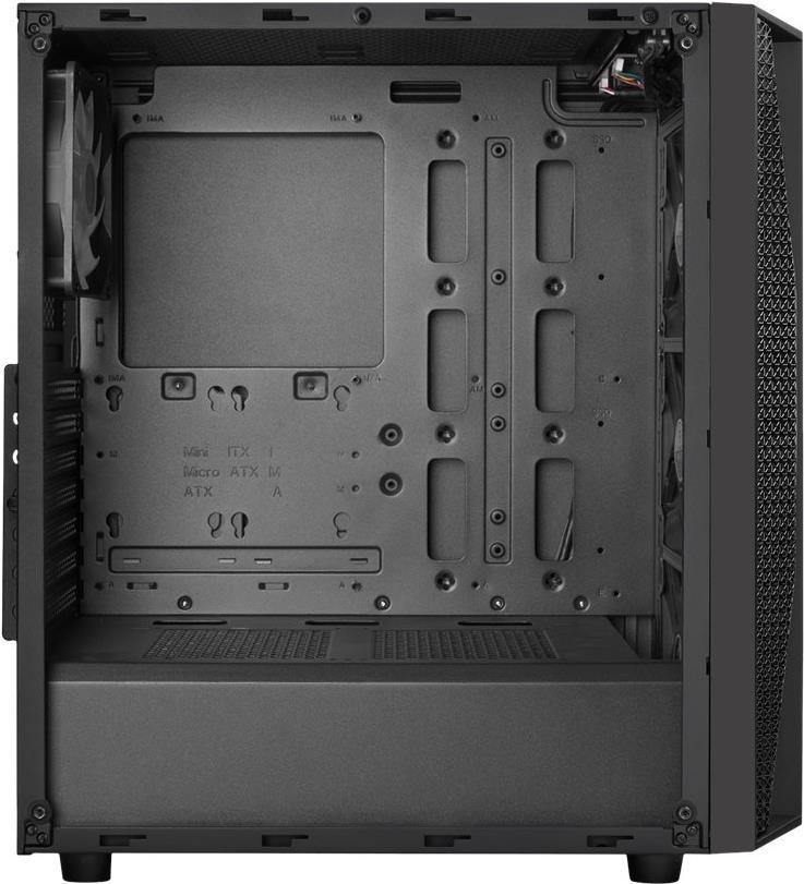 SilverStone FARA B1 Pro - MDT - ATX (ATX / PS/2) - Schwarz - USB/Audio