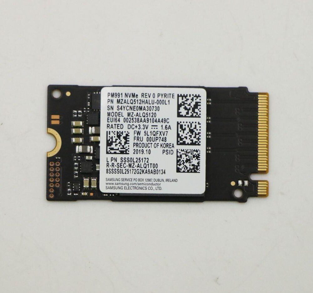 Lenovo SSD 512GB M.2 2242 (00UP748)