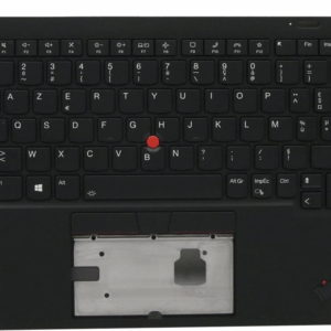 Lenovo Sunrex - Ersatztastatur Notebook - mit Trackpoint - hinterleuchtet - Französisch - mit obere Abdeckung - für ThinkPad X1 Carbon Gen 9 20XW, 20XX (5M11C53346)