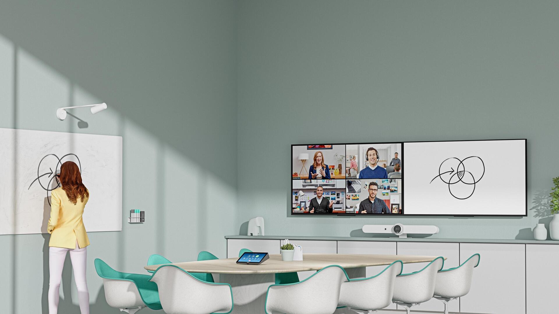 Logitech Scribe - Kamera zur Erfassung von Whiteboards - Farbe - 1080p