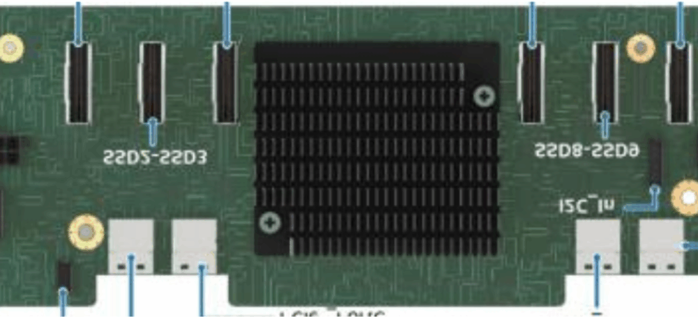 Intel - Midplane Upgradekit - NVMe - 2U - für Server System M50CYP2UR208 (CYPSWITCHMP)