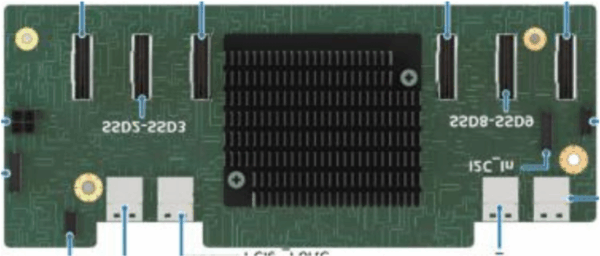 Intel - Midplane Upgradekit - NVMe - 2U - für Server System M50CYP2UR208 (CYPSWITCHMP)