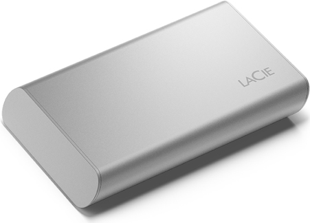 LaCie STKS500400 Externes Solid State Drive 500 GB Silber (STKS500400)