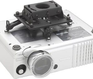 Chief RPAU. Befestigungstyp: Zimmerdecke, Höchstgewichtskapazität: 22,7 kg, Produktfarbe: Schwarz. Breite: 165 mm, Höhe: 44 mm, Tiefe: 140 mm (RPAU)