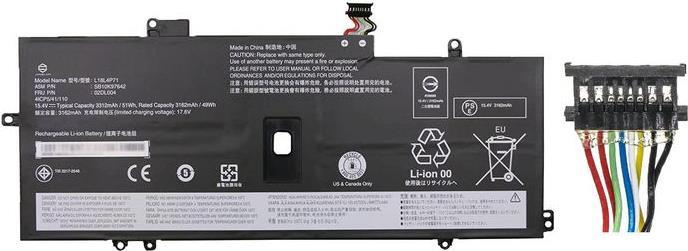 CoreParts MBXLE-BA0280 - Akku - Lenovo - ThinkPad X1 Carbon 2019 - ThinkPad X1 Carbon 2019-20QE00 - ThinkPad X1 Carbon G7 2020 - ThinkPad X1... (MBXLE-BA0280)